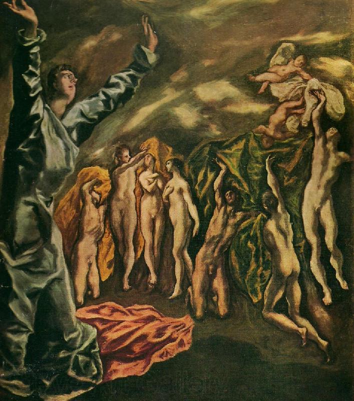 El Greco the vision of st. john